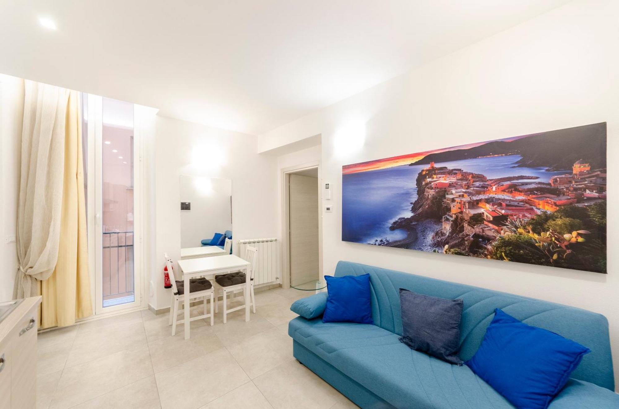Alla Casa Rosa Al Mare- Centrale A Di Fronte Al Mare- Emozionante- Garage Privato Gratuito A 800 Mt- Aria Condizionata-Wifi Rapallo Luaran gambar